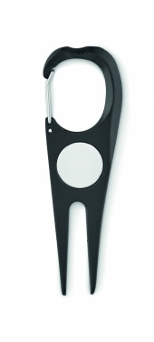 Logo trade promotional gifts picture of: Aluminium golf divot tool