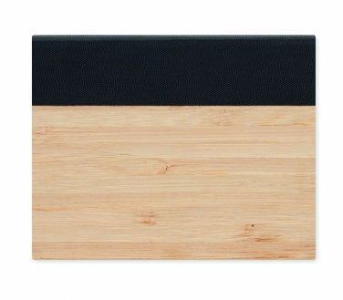 Logo trade business gift photo of: Bamboo sticky note memo pad