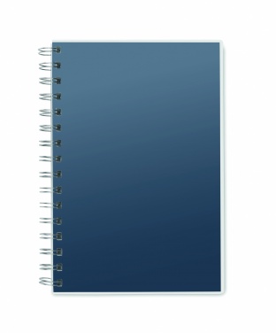 Logo trade promotional products picture of: A5 RPET notebook recycled lined