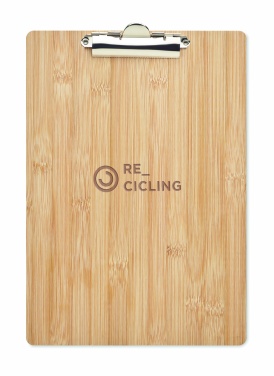 Logotrade corporate gift image of: A4 bamboo clipboard