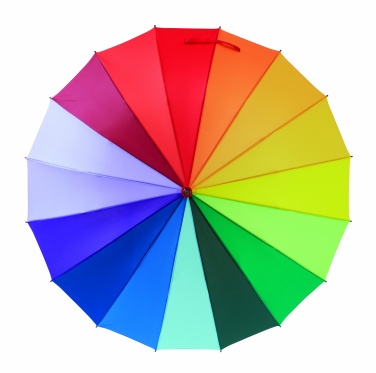 Logo trade corporate gifts image of: 27 inch rainbow umbrella
