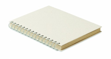 Logo trade corporate gifts picture of: A5 grass notebook 80 lined
