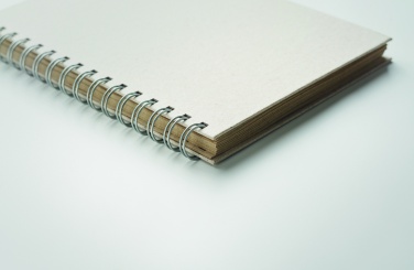 Logo trade promotional items image of: A5 grass notebook 80 lined