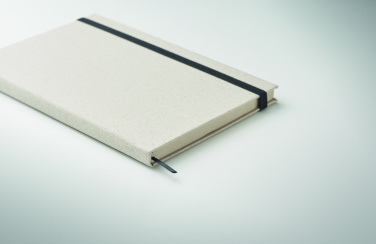 Logo trade promotional items image of: A5 grass notebook 80 lined