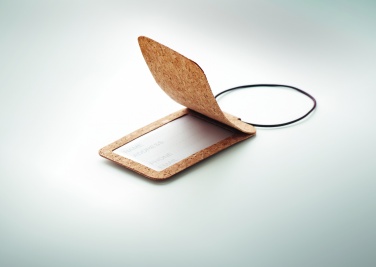 Logotrade promotional item picture of: Cork luggage tag