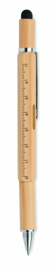 Logo trade promotional products picture of: Spirit level pen in bamboo