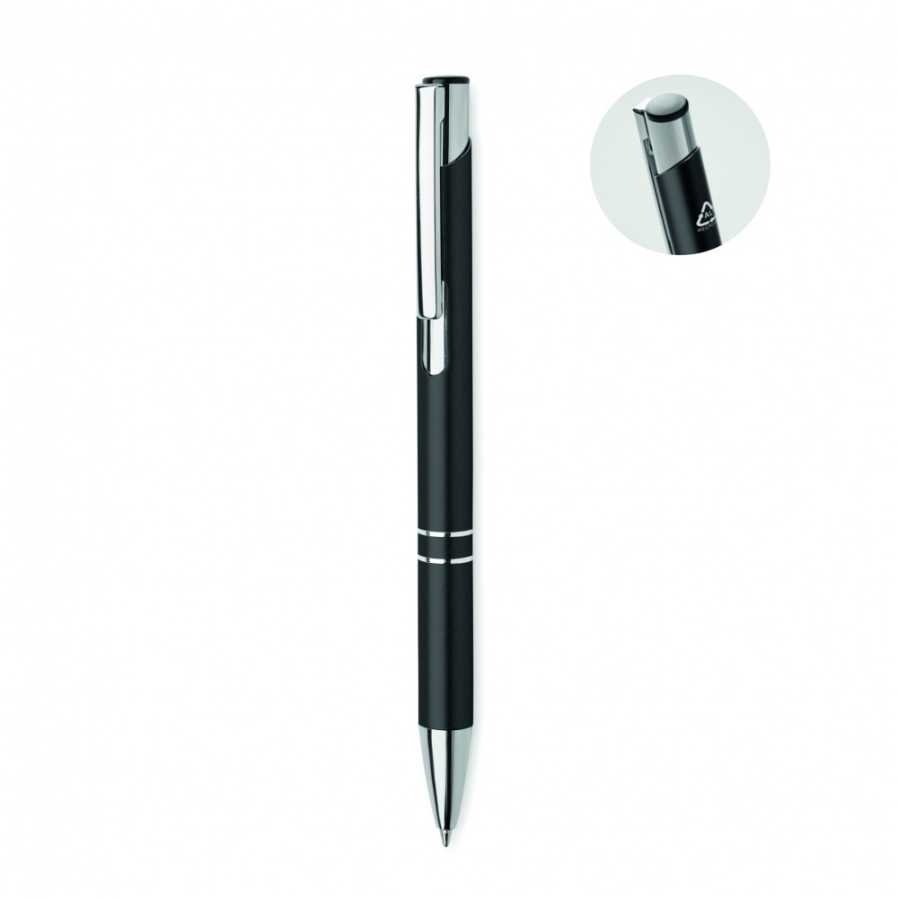 Logo trade promotional item photo of: Recycled aluminium ball pen