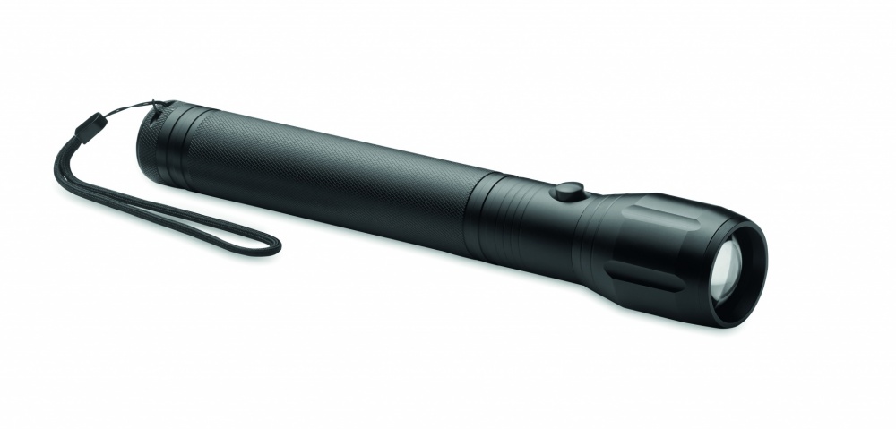 Logotrade business gift image of: Large aluminium LED flashlight