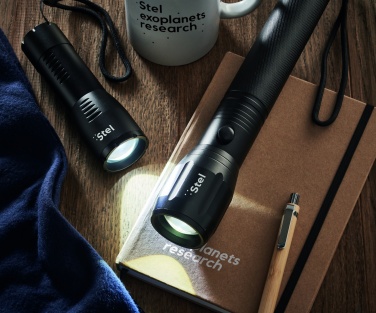 Logotrade advertising product image of: Large aluminium LED flashlight