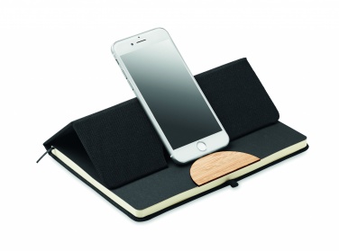 Logo trade promotional product photo of: A5 RPET notebook 80 lined