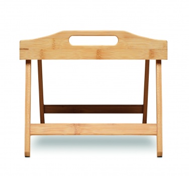 Logo trade promotional item photo of: Foldable bamboo tray