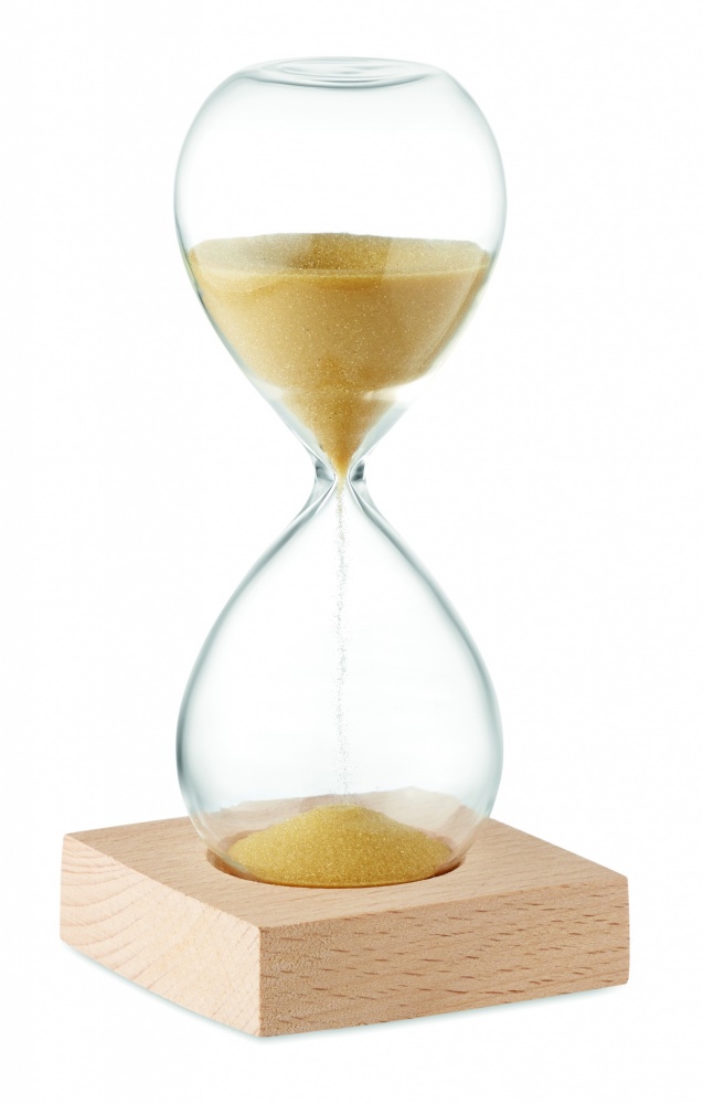Logo trade promotional product photo of: 5 minute sand hourglass