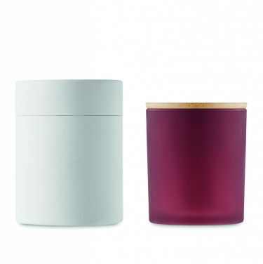 Logo trade advertising products image of: Plant based wax candle 280 gr