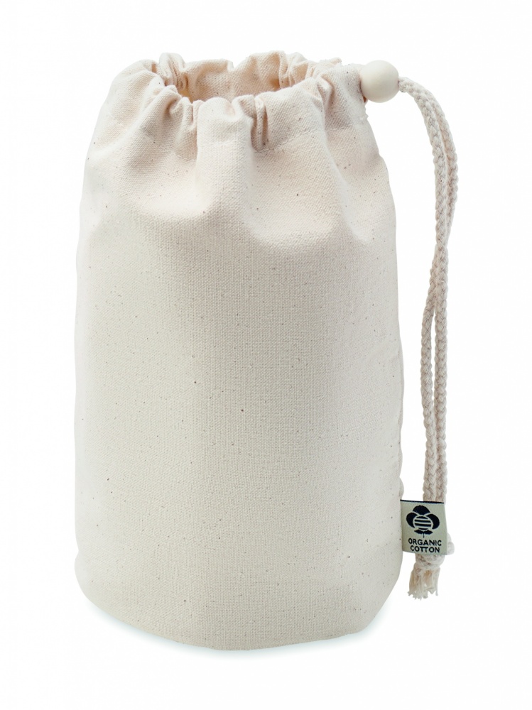 Logo trade advertising product photo of: Small Organic cotton bag