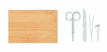 Logo trade business gifts image of: Manicure nail tool set
