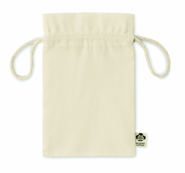 Logotrade promotional giveaway image of: Small organic cotton gift bag