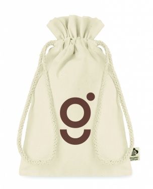 Logotrade business gifts photo of: Small organic cotton gift bag