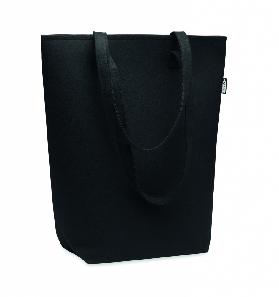 Logotrade promotional product picture of: RPET felt event/shopping bag