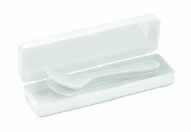 Logo trade advertising product photo of: Cutlery set recycled PP