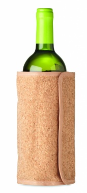 Logo trade advertising products image of: Soft wine cooler in cork wrap