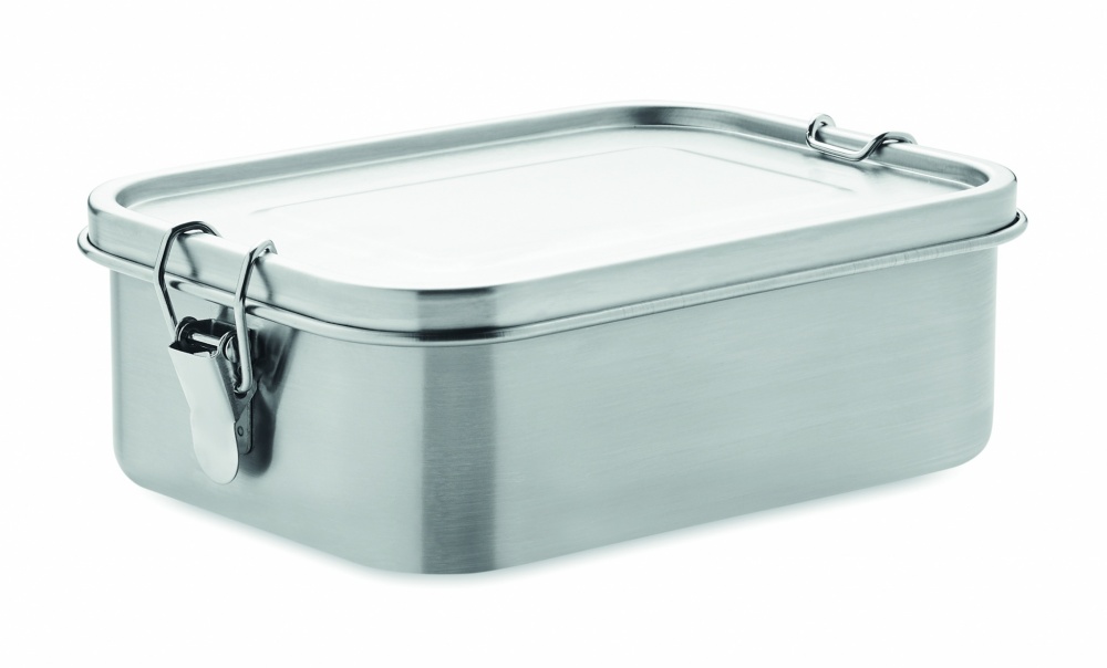 Logo trade promotional products image of: Stainless steel lunch box