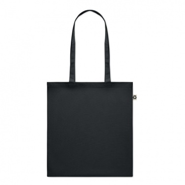 Logo trade promotional merchandise picture of: Recycled cotton shopping bag