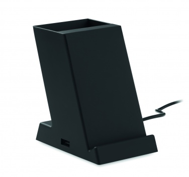 Logo trade promotional gifts image of: Wireless charger ABS 15W