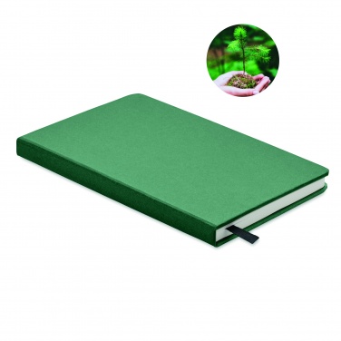 Logotrade promotional merchandise image of: A5 recycled page notebook