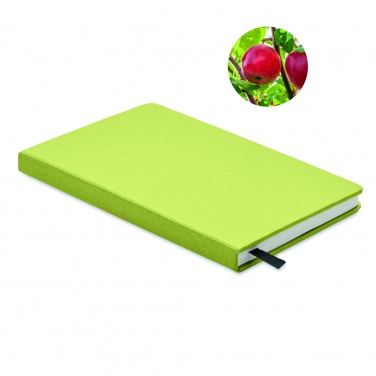 Logo trade advertising products picture of: A5 recycled page notebook