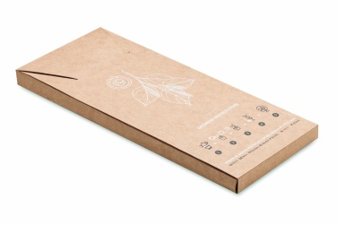 Logo trade promotional merchandise image of: Birch Wood phone stand