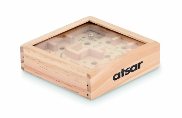 Logotrade advertising product image of: Pine wooden labyrinth game