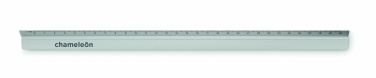 Logo trade promotional gift photo of: 30cm Ruler in aluminium