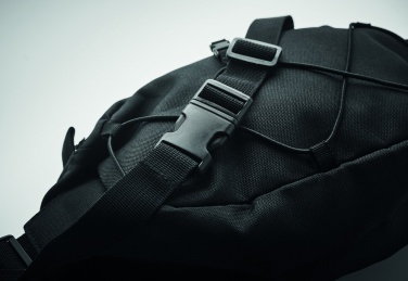 Logo trade promotional gifts picture of: Waist bag in 600D RPET
