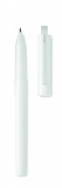 Logo trade advertising product photo of: RPET blue gel ink ball pen