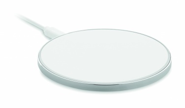 Logo trade promotional gifts picture of: Glass wireless 10W charger