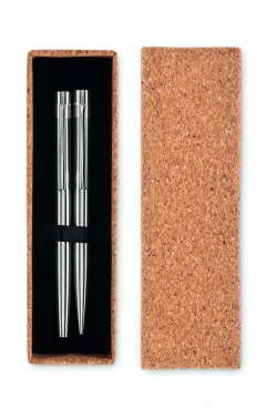 Logo trade promotional giveaways picture of: Recycled stainless steel pens