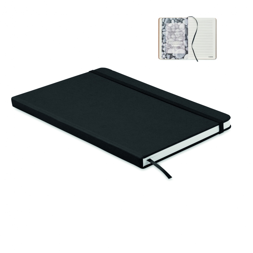 Logo trade promotional product photo of: A5 notebook recycled carton