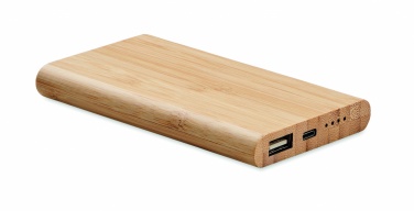 Logotrade promotional products photo of: 4000 mAh Bamboo power bank