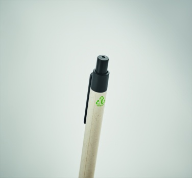 Logotrade promotional product image of: Milk carton paper ball pen