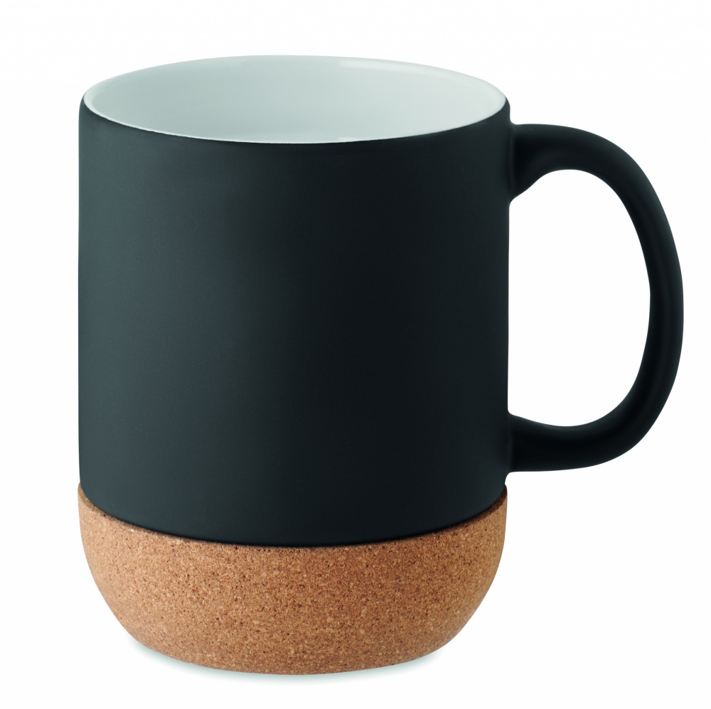 Logotrade promotional gifts photo of: Matt ceramic cork mug 300 ml