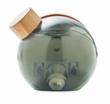 Logotrade promotional item image of: Water powered bamboo LCD clock