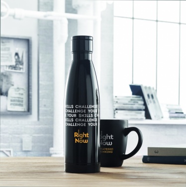 Logo trade promotional items image of: Thermometer bottle 500ml