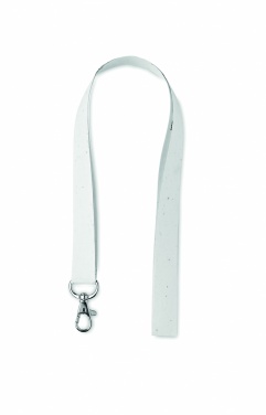 Logo trade advertising product photo of: Seed paper lanyard w/hook