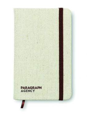 Logotrade corporate gift image of: A6 canvas notebook lined