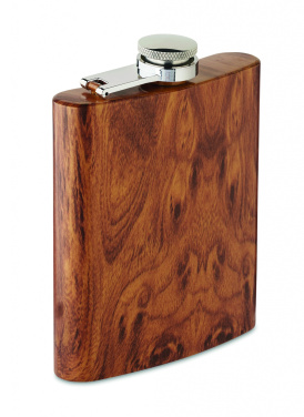 Logotrade promotional gift image of: Slim hip flask 190 ml