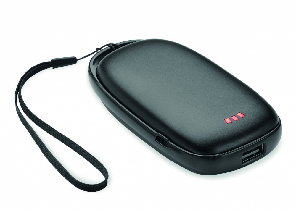 Logo trade promotional gifts image of: Handwarmer 4000 mAh power bank
