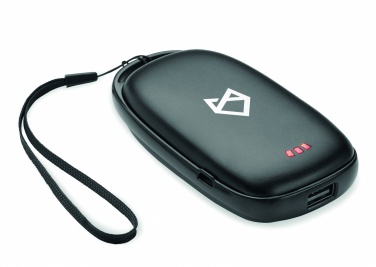 Logo trade promotional giveaways image of: Handwarmer 4000 mAh power bank