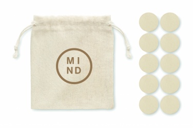 Logo trade advertising products image of: Wooden tic tac toe