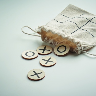 Logotrade promotional merchandise image of: Wooden tic tac toe