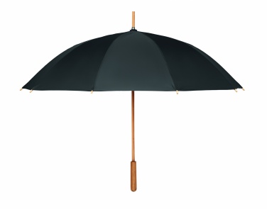 Logo trade promotional items image of: 23,5 inch RPET/bamboo umbrella